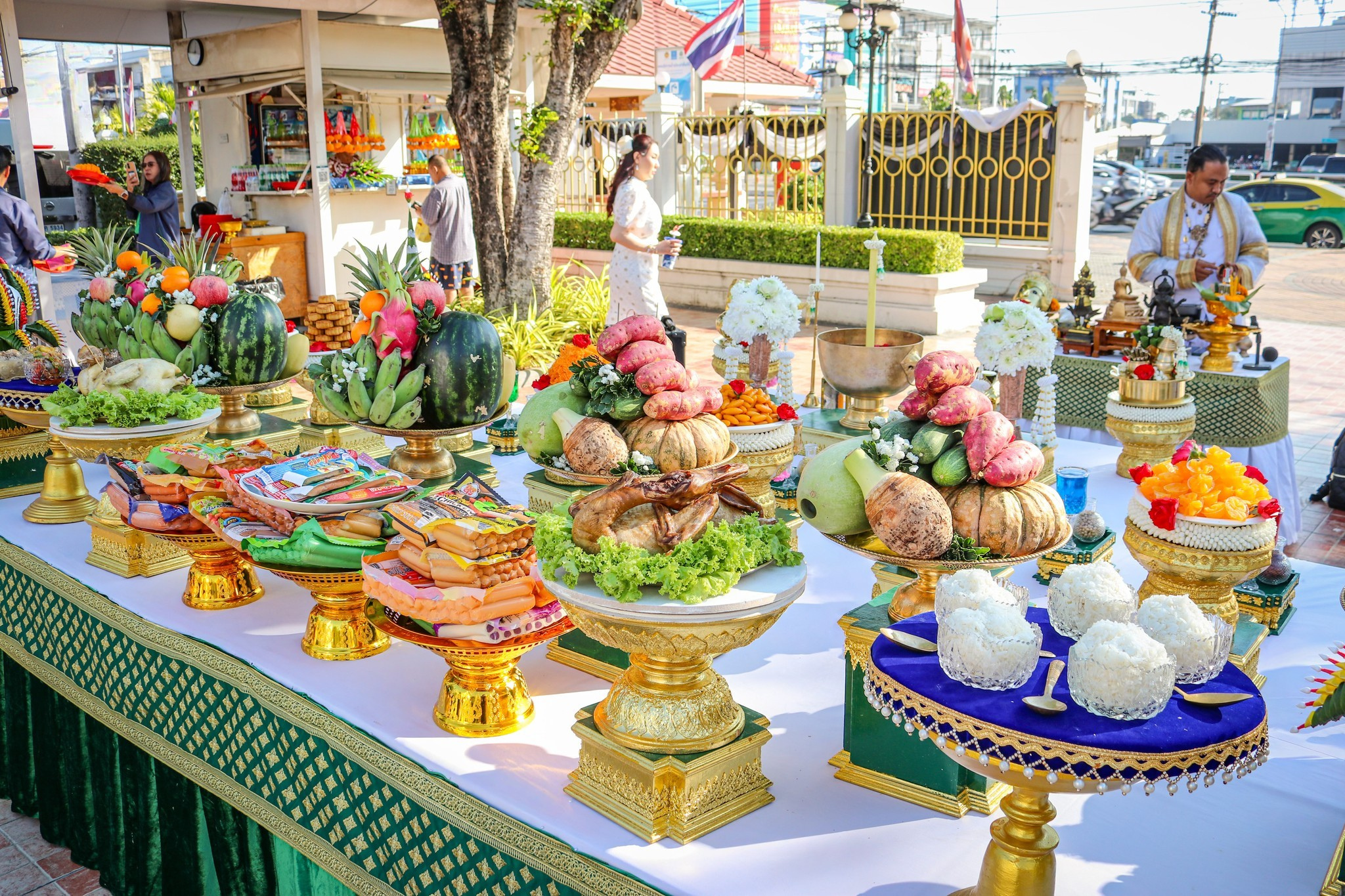 ชุดของไหว้ศาลพระภูมิ ซอสามสาย