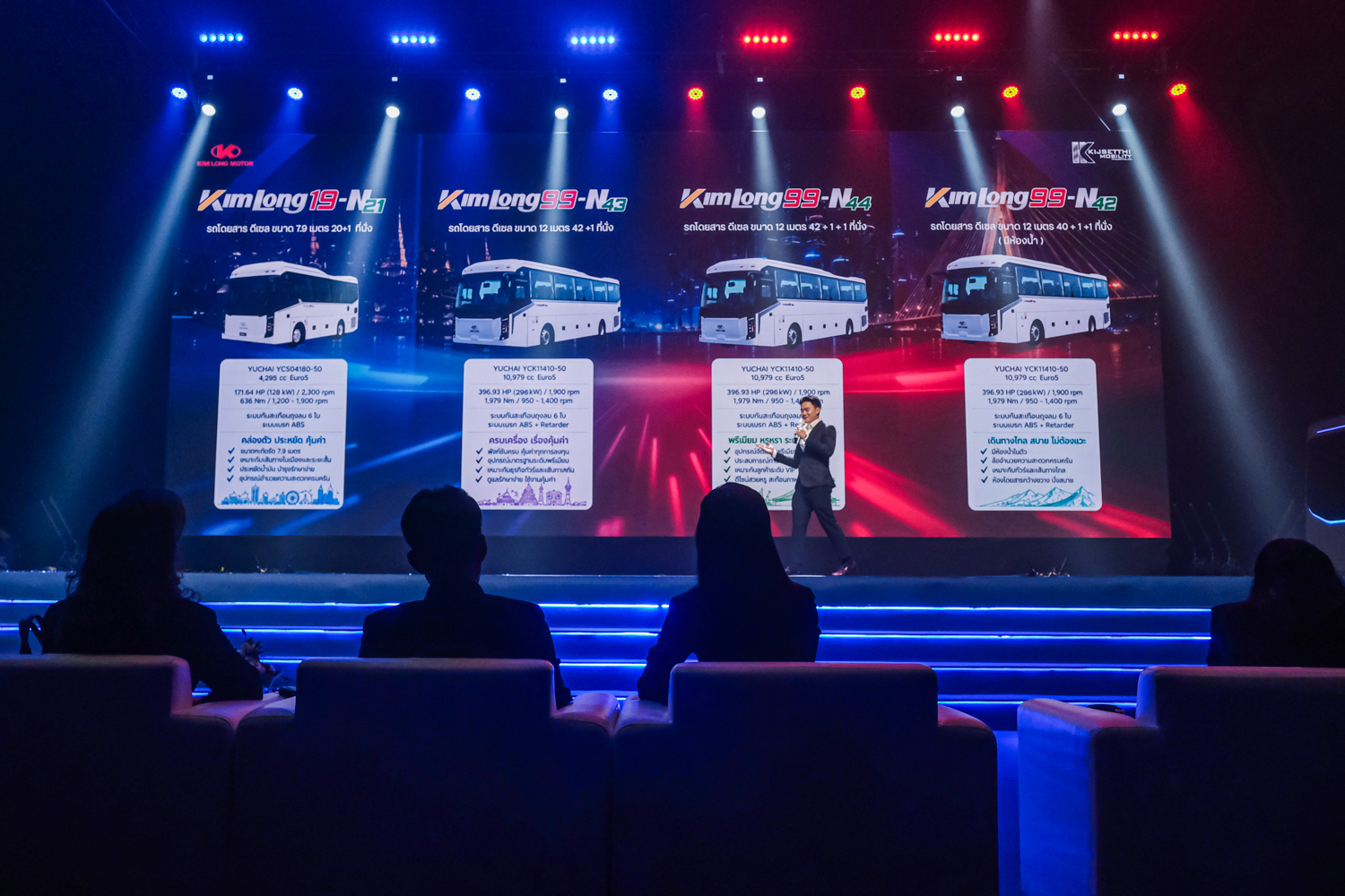 Product Keynote นำเสนอรถ KIM LONG MOTOR 4 รุ่น ในงานเปิดตัวรถ GRAND LAUNCH 2026