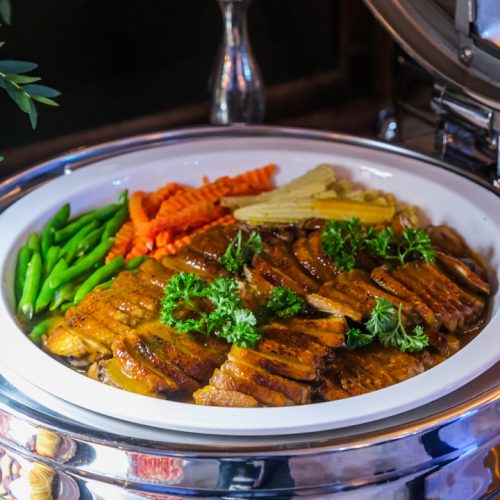 เป็ดย่างซอสส้ม